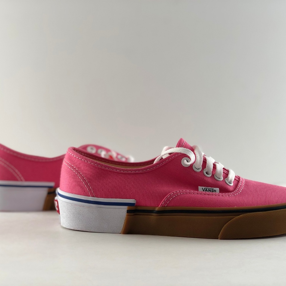 Vans Authentic (Gum Block) Pink Lemonade Shoes - Picture 5 of 7